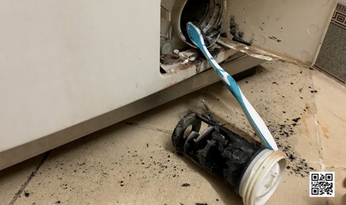 Vệ sinh bộ lọc máy giặt định kỳ tại nhà