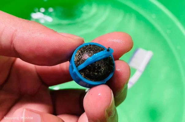 máy giặt không cấp nước vệ sinh lưới lọc