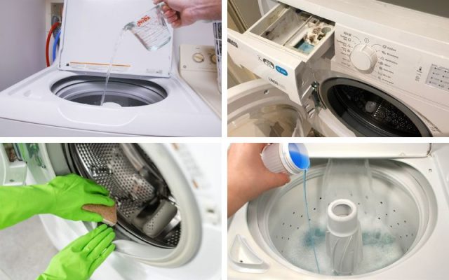 vệ sinh máy giặt tại nhà sạch khuẩn