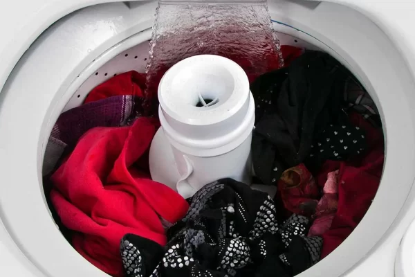 máy giặt không cấp nước do nguồn nước yếu