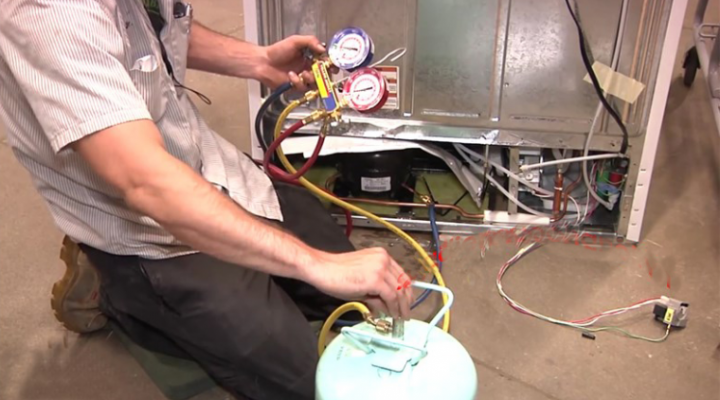 tủ lạnh không đông đá do thiếu gas